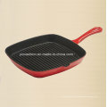 OEM Hersteller für Gusseisen Frypan Größe 24X24cm